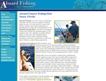 Tablet Screenshot of aboardfishing.com